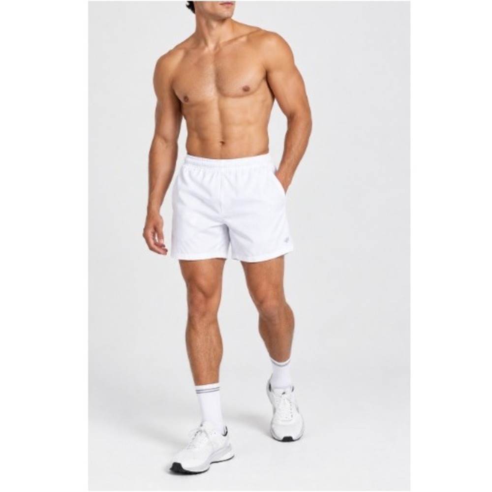 Gymshark Men's White Arrival 5" Running Shorts Size M NWT